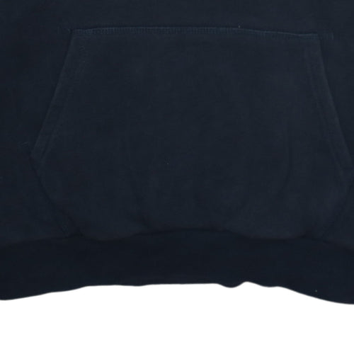 Ellesse Men's Black Pullover Hoodie Small Graphic Logo Sweatshirt