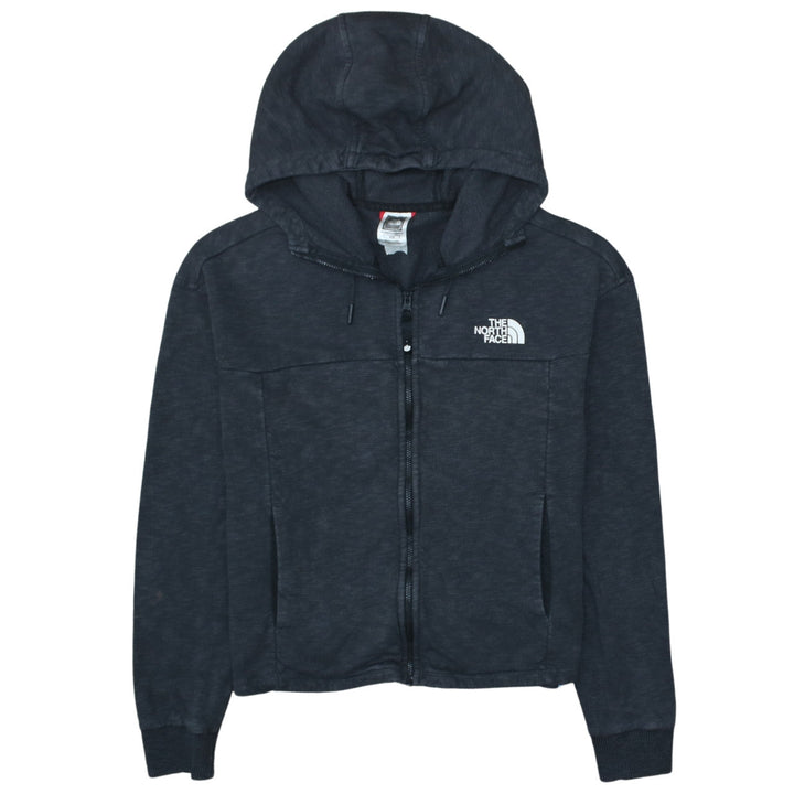 The North Face Womens Black Full Zip Hoodie Sweatshirt M