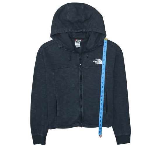 The North Face Womens Black Full Zip Hoodie Sweatshirt M