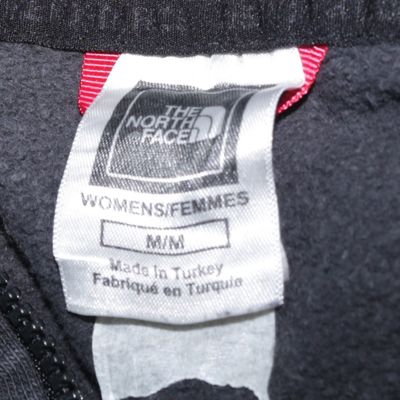 The North Face Womens Black Full Zip Hoodie Sweatshirt M