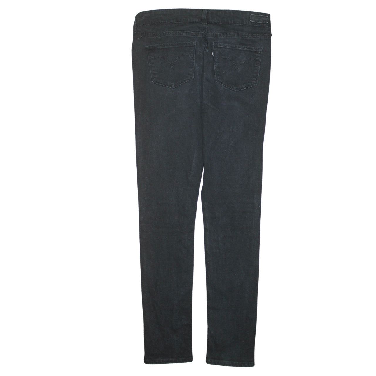 Levi's Women's Black Skinny Jeans Size 27 Mid Rise Stretch Denim
