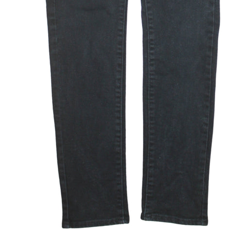 Levi's Women's Black Skinny Jeans Size 27 Mid Rise Stretch Denim