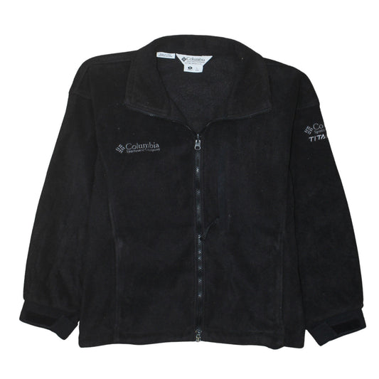 Columbia Women's Black Fleece Full Zip Jacket Size M