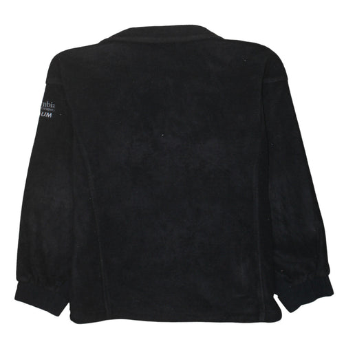 Columbia Women's Black Fleece Full Zip Jacket Size M