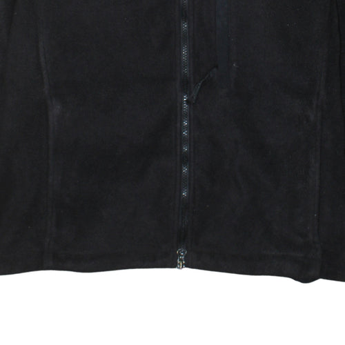 Columbia Women's Black Fleece Full Zip Jacket Size M