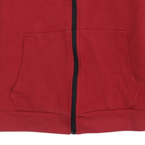 Nike Jordan Boys Red Full Zip Hoodie Size 146 Sportswear