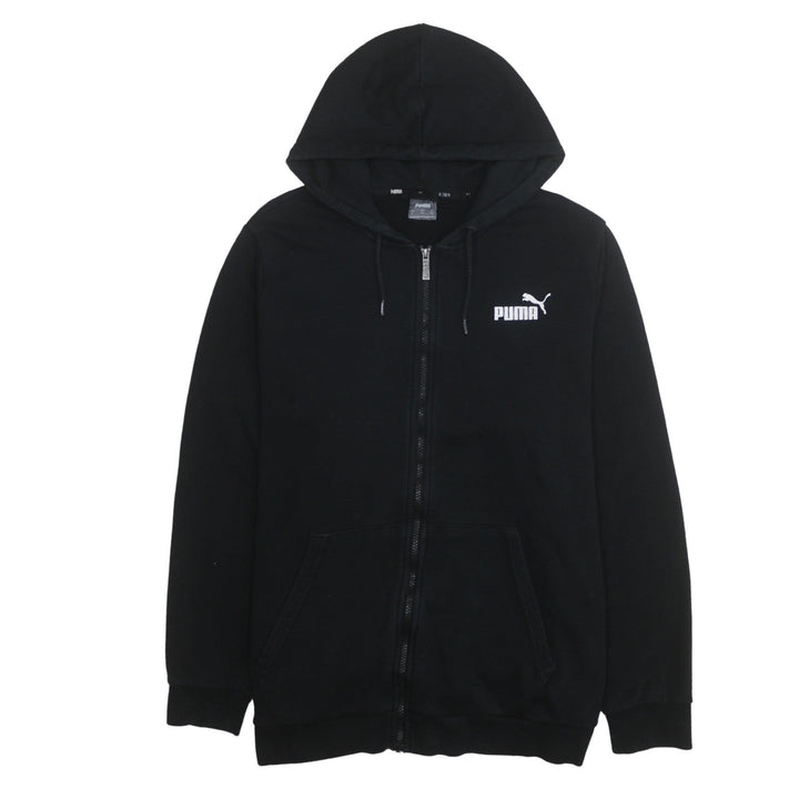 Puma Mens Black Full Zip Hoodie XL Regular Fit Sportswear