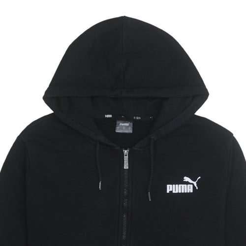 Puma Mens Black Full Zip Hoodie XL Regular Fit Sportswear