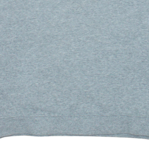 Nike Men's Grey Crew Neck Sweatshirt Medium Classic Logo