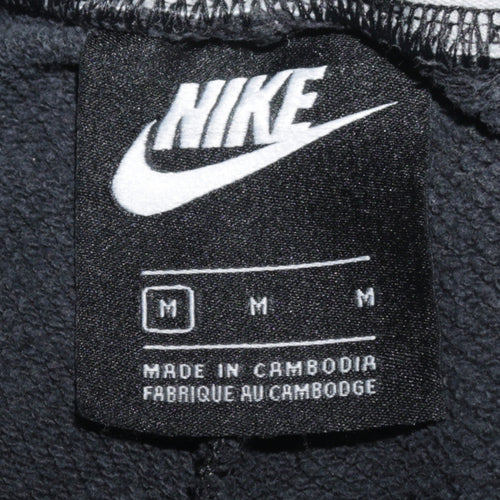 Nike Men's Black Fleece Sweatpants M Regular Fit Joggers