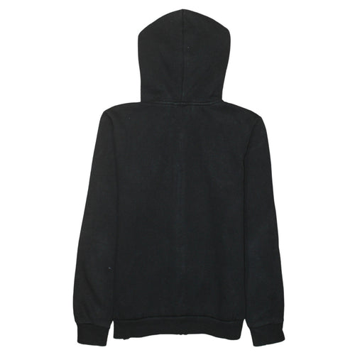 Puma Men's Black XS Full Zip Hoodie with Logo & Pockets