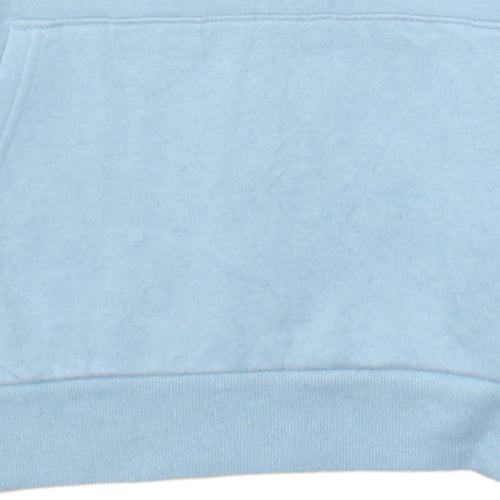 Under Armour Boys Blue Pullover Hoodie YLG ColdGear Fleece Sweatshirt
