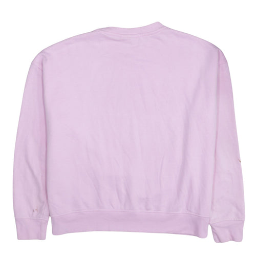 Disney Women Pink Minnie Mouse Pullover Sweatshirt Size M