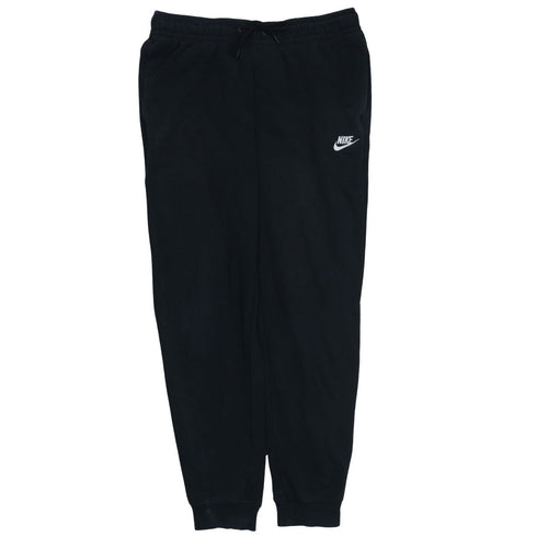 Nike Boys Black Jogger Trousers 13-15 Years Fleece Sweatpants