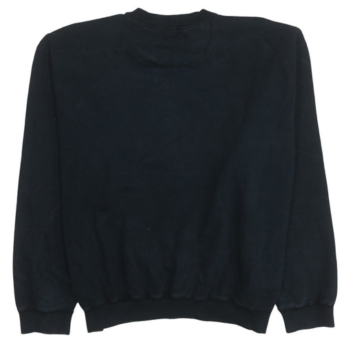 CAT Men's Black XL Pullover Sweatshirt Crew Neck Heavyweight Workwear