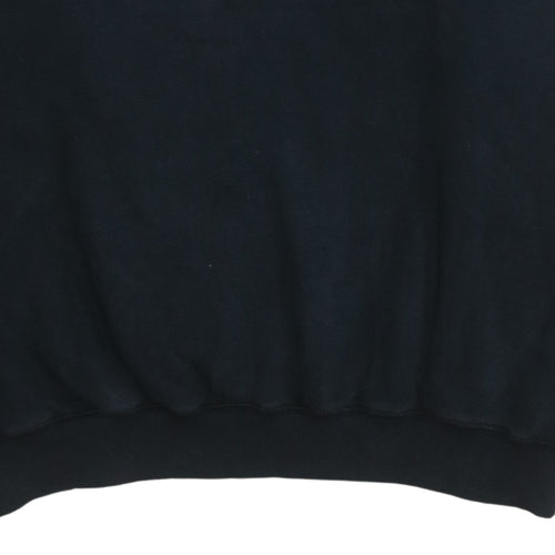 CAT Men's Black XL Pullover Sweatshirt Crew Neck Heavyweight Workwear