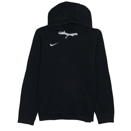 Nike Men's Black Pullover Hoodie Small Logo Sportswear