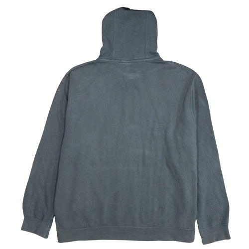 Nike Men Grey 2XL Pullover Hoodie Sportswear Fleece Graphic Print
