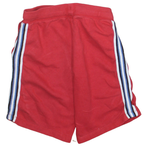 GAP Kids Boys Red XL (12-13 Years) Sweat Shorts with Stripes and Drawstring