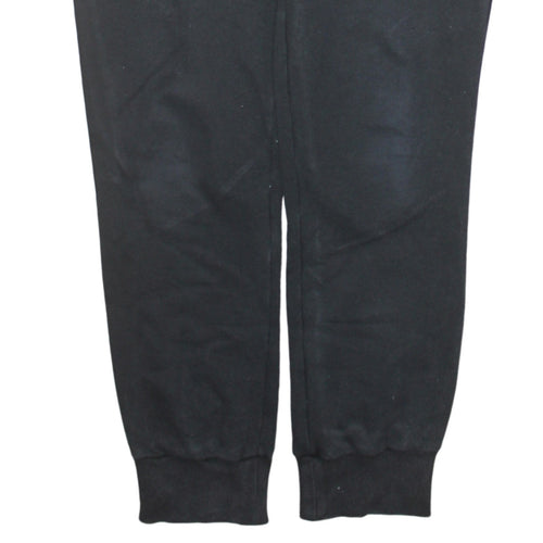 Puma Womens Black Jogger Sweatpants M Regular Fit Fleece