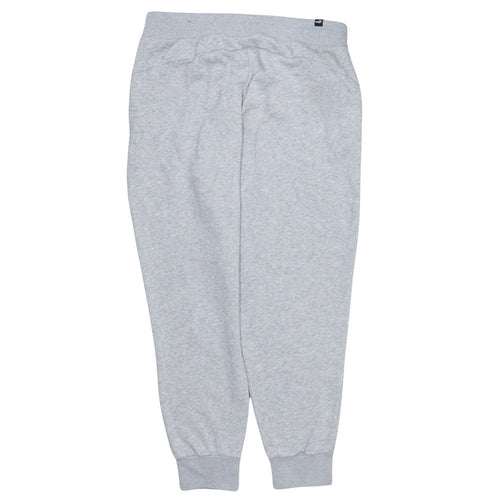 Puma Men's Grey Jogger Sweatpants L Regular Fit Casual Tapered