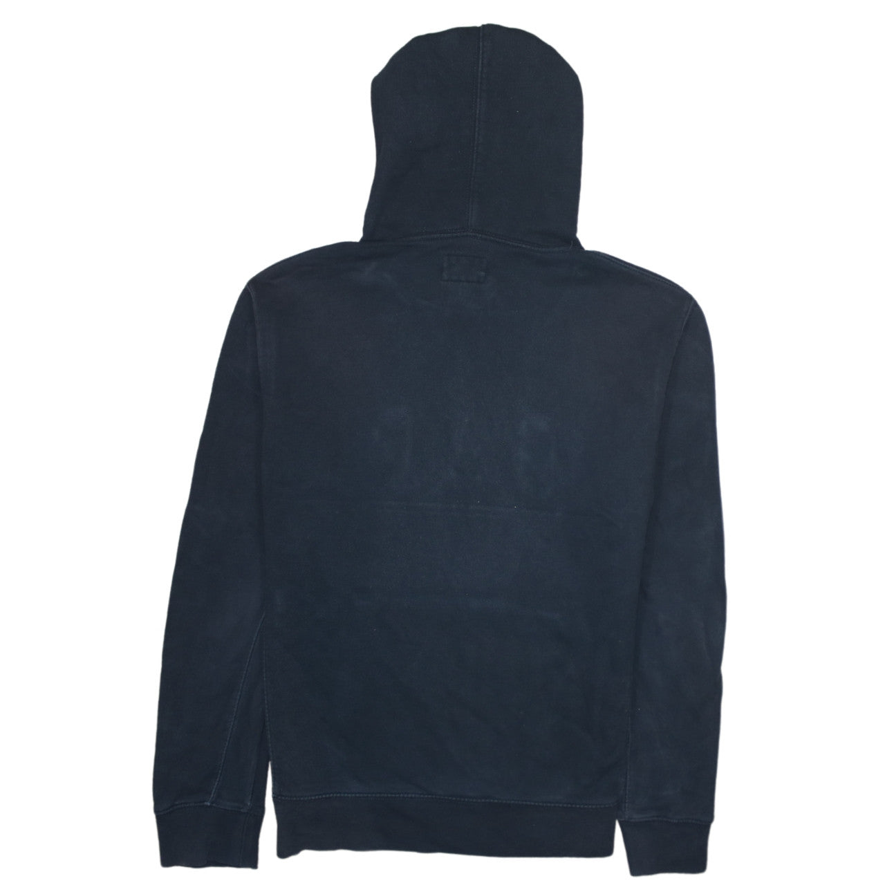 GAP Mens Blue Pullover Hoodie Small Logo Fleece Sweatshirt