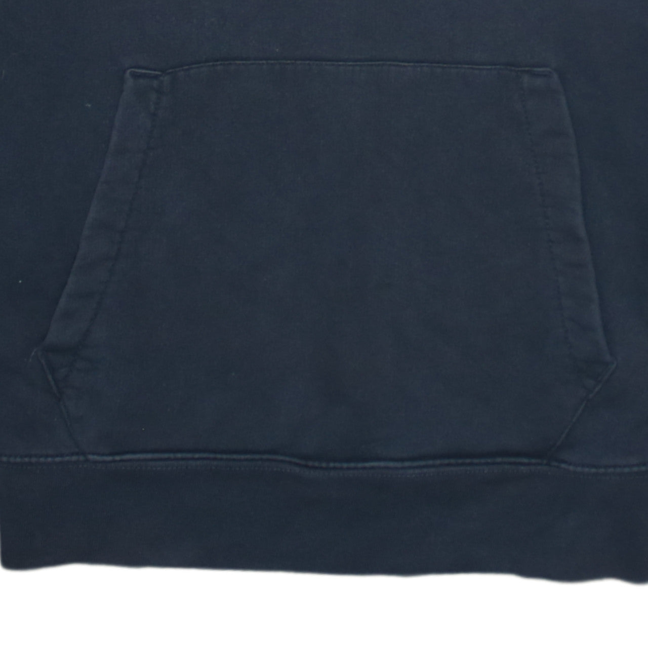 GAP Mens Blue Pullover Hoodie Small Logo Fleece Sweatshirt