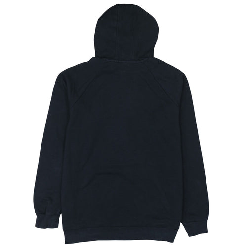 Under Armour Men Black Pullover Hoodie L Sports Fleece Graphic
