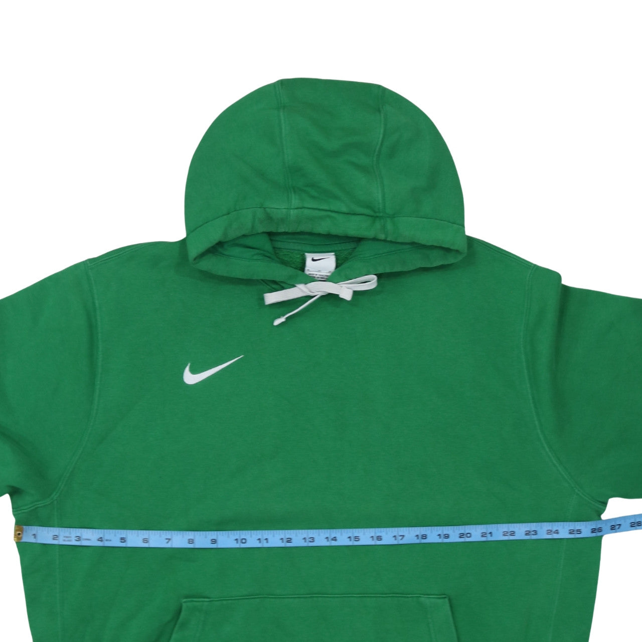 Nike Men's Green XL Pullover Hoodie Fleece Logo Sportswear