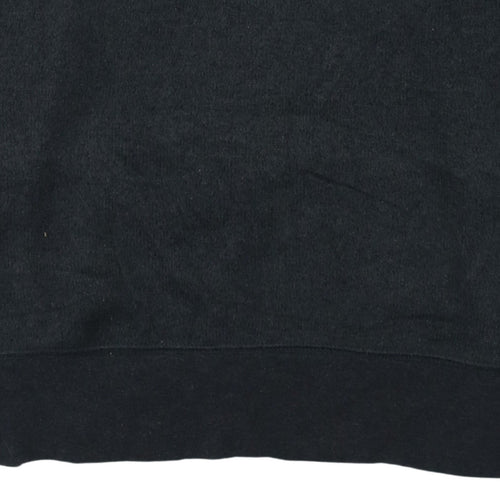 Puma Mens Black Crew Neck Pullover Sweatshirt Size M