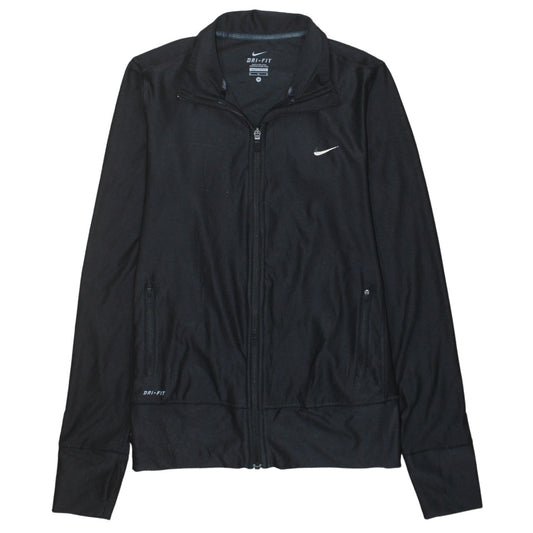 Nike Men's Black Dri-Fit Full Zip Sweatshirt Jacket M