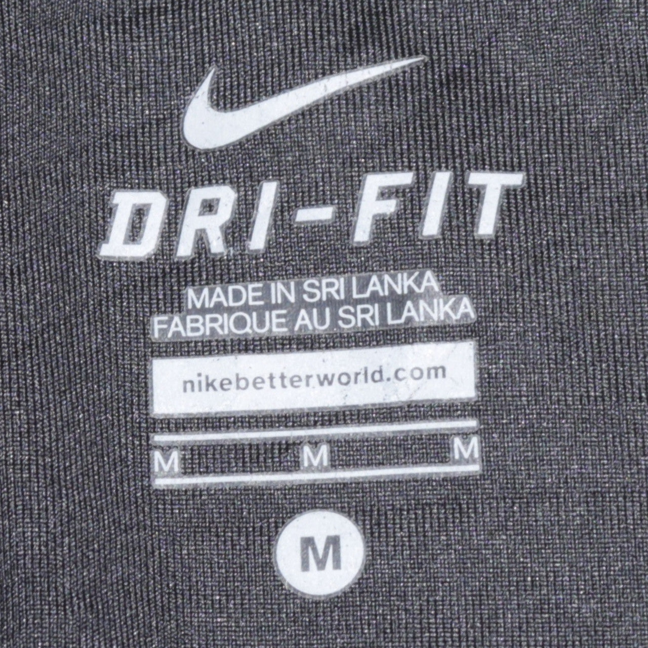 Nike Men's Black Dri-Fit Full Zip Sweatshirt Jacket M