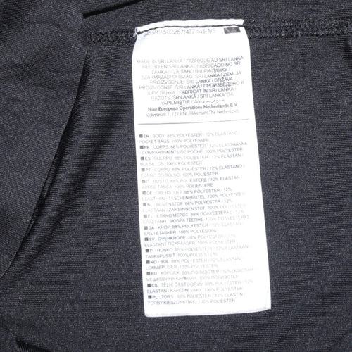 Nike Men's Black Dri-Fit Full Zip Sweatshirt Jacket M