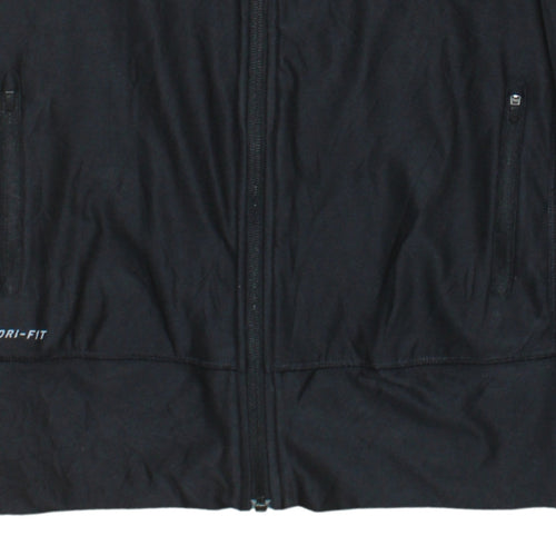 Nike Men's Black Dri-Fit Full Zip Sweatshirt Jacket M