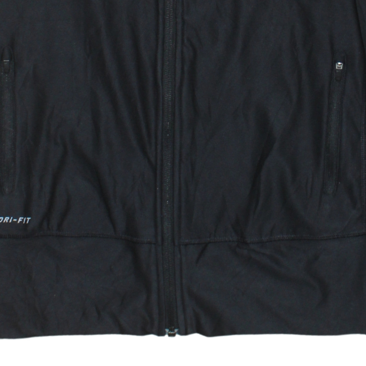Nike Men's Black Dri-Fit Full Zip Sweatshirt Jacket M