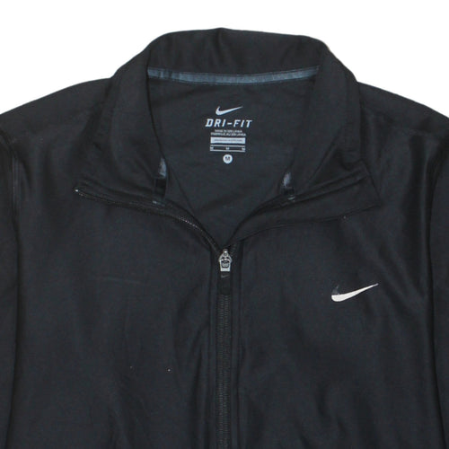 Nike Men's Black Dri-Fit Full Zip Sweatshirt Jacket M