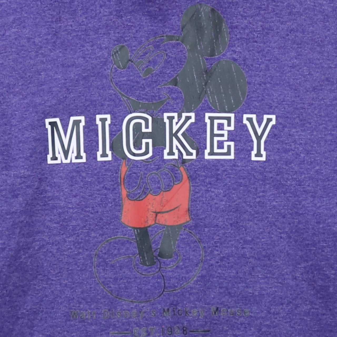 Disney Women's Purple Mickey Mouse Pullover Hoodie Size S