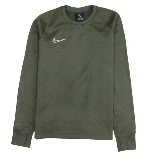 Nike Boys Green Dri-Fit XL Sweatshirt Long Sleeve Crew Neck Pullover