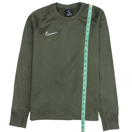 Nike Boys Green Dri-Fit XL Sweatshirt Long Sleeve Crew Neck Pullover