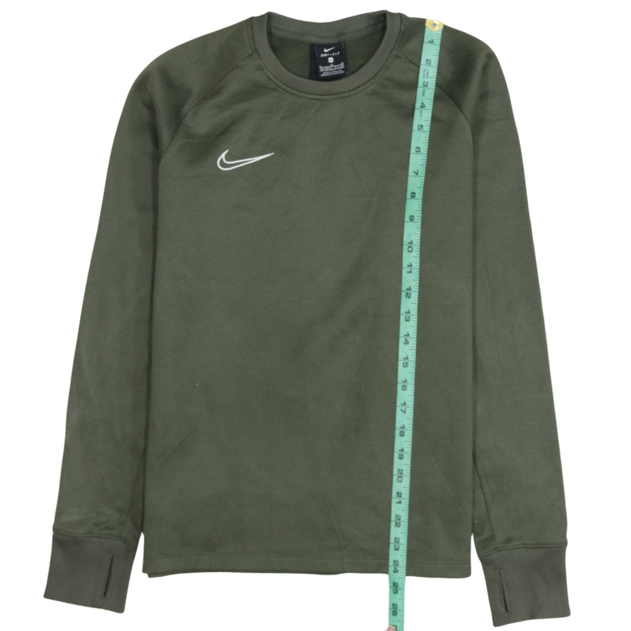 Nike Boys Green Dri-Fit XL Sweatshirt Long Sleeve Crew Neck Pullover