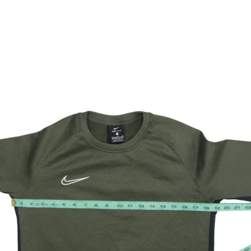 Nike Boys Green Dri-Fit XL Sweatshirt Long Sleeve Crew Neck Pullover