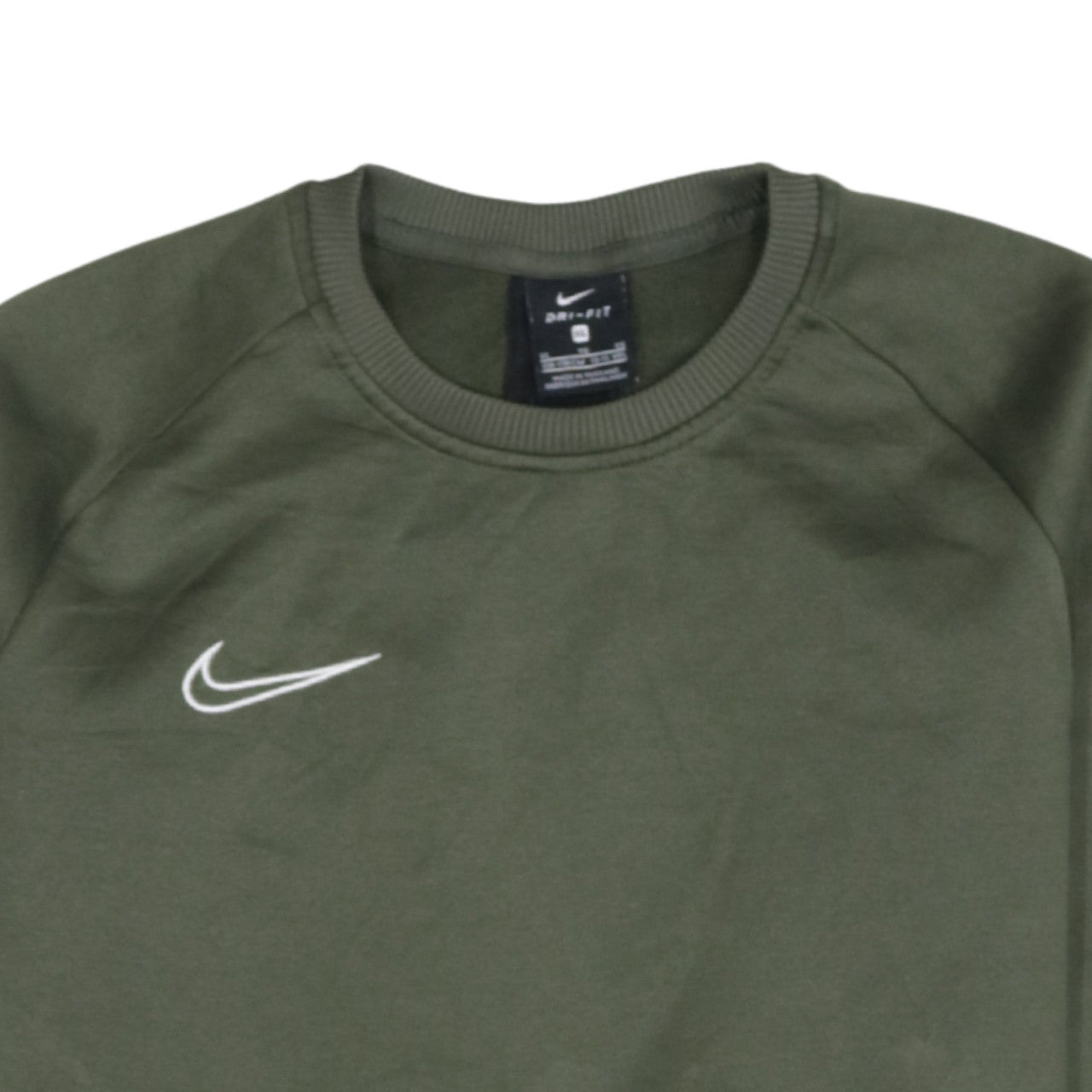 Nike Boys Green Dri-Fit XL Sweatshirt Long Sleeve Crew Neck Pullover