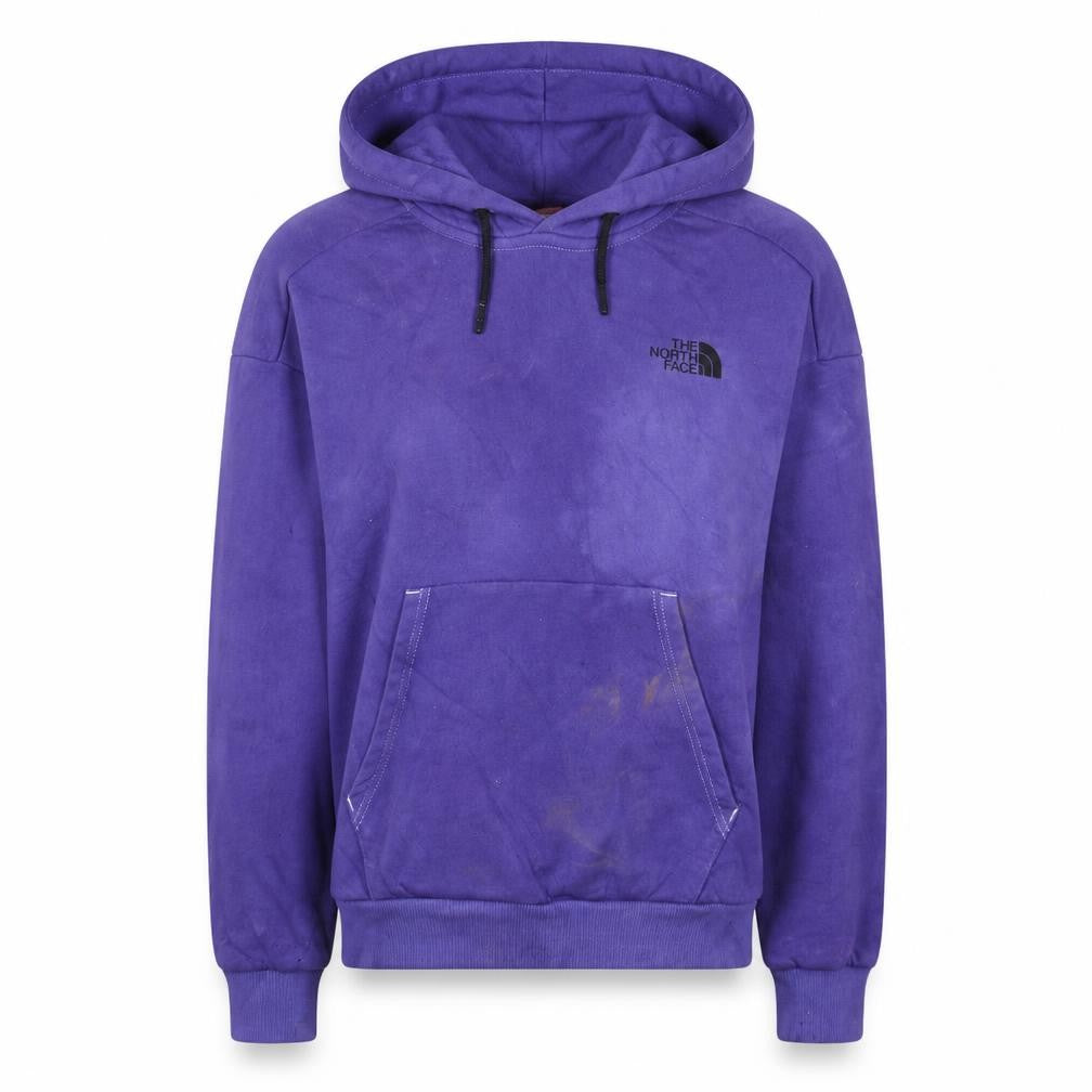 Front view of The North Face women’s purple pullover hoodie m medium