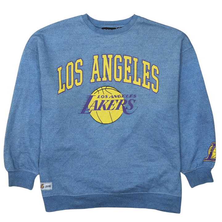 NBA Los Angeles Lakers Blue Crew Neck Sweatshirt Women S