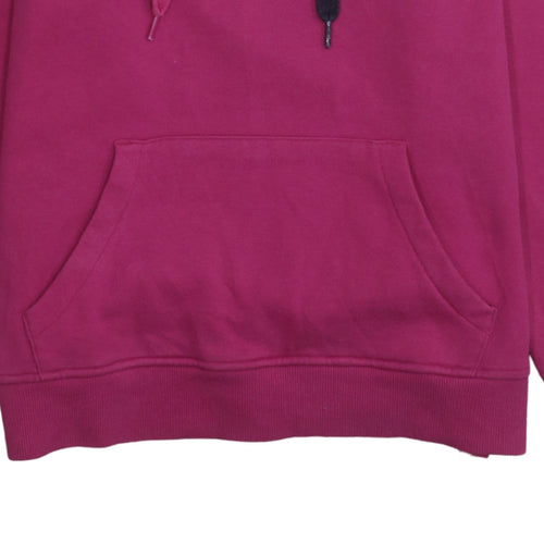 Canterbury Womens Pink Hoodie Size 14 Pullover Logo Hooded Sweatshirt