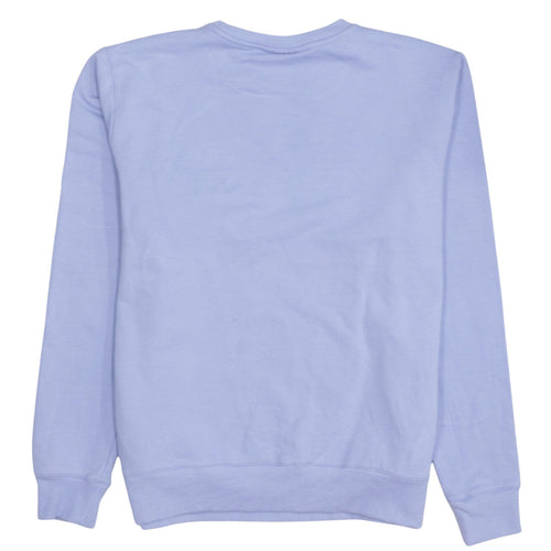 FILA Women's Light Blue Crew Neck Pullover Sweatshirt Size M