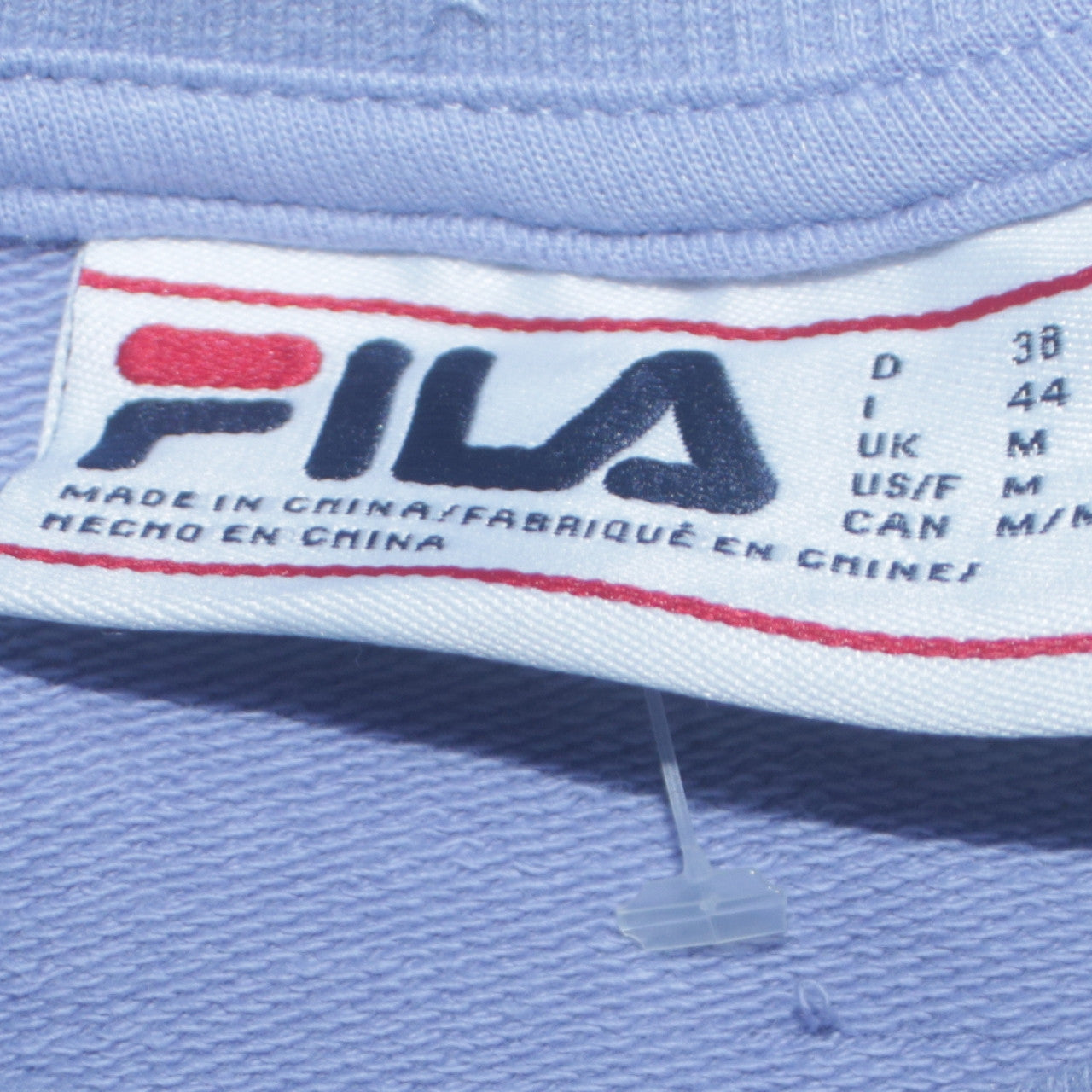 FILA Women's Light Blue Crew Neck Pullover Sweatshirt Size M