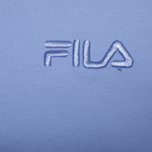 FILA Women's Light Blue Crew Neck Pullover Sweatshirt Size M