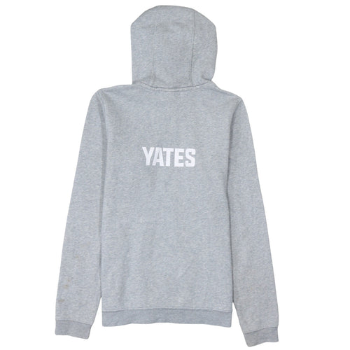Nike Men's Grey Track & Field Bulldog Pullover Hoodie Small