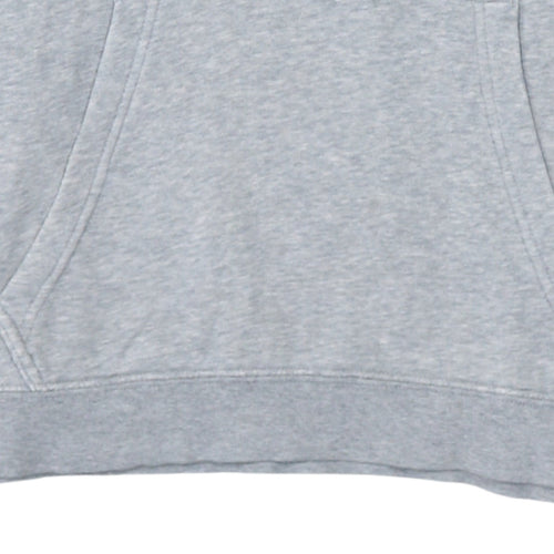 Nike Men's Grey Track & Field Bulldog Pullover Hoodie Small